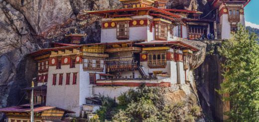 Monastero di Taktsang nel Bhutan