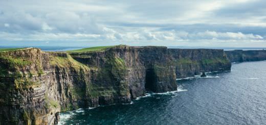 Le cliff of moher irlandesi