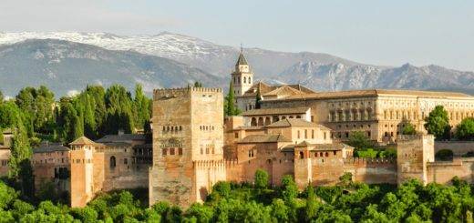 Scorcio dell'Alhambra a Granada