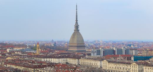 Vista di Torino e la Mole Antoneliana