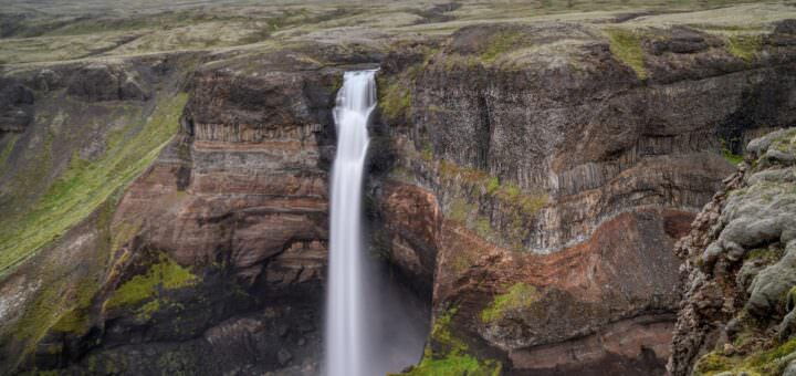 La cascata di Háifoss