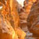 Canyon nel deserto giordano